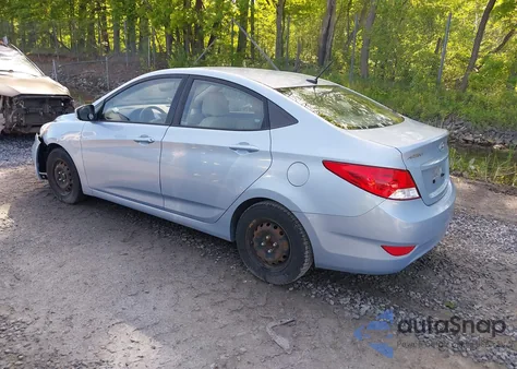 2012 Hyundai Accent Gls z USA, uszkodzony, nr VIN KMHCT4AE4CU056506